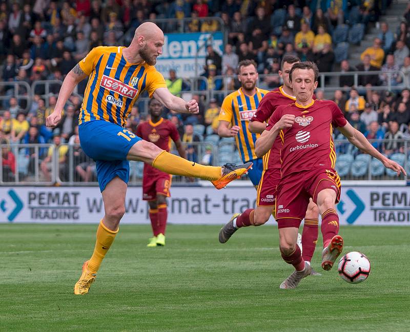 SFC Opava - Dukla Praha 3:2, sobota 11. května 2019.