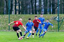 Zápas 16. kola diviize F Bospor Bohumín - SFC Opava B 1:0.