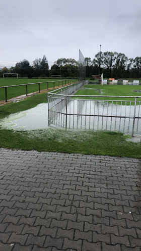 Situace ve středu 14. října dopoledne v Hošticích a okolí na Opavsku.