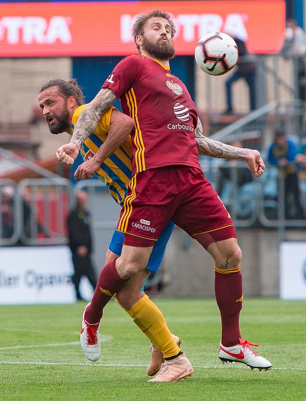 SFC Opava - Dukla Praha 3:2, sobota 11. května 2019.