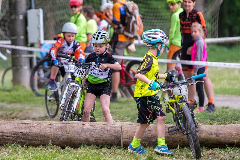 Závod na horských kolech pro širokou veřejnost od 2 let.Adrenalinová trať ve Slavkovském lesíku s překážkami.