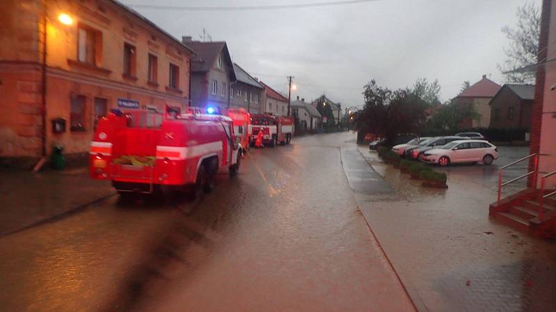 Bleskové povodně na Opavsku.