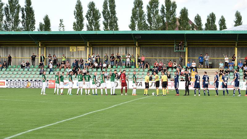 Hlučín – Vrchovina 1:2 (2. kolo MSFL, 6. 8. 2021).