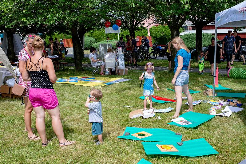 V sobotu 15. června proběhl v areálu U Hřiště sportovně kulturní festival.