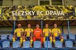 Slezský FC Opava představil nové dresy. 