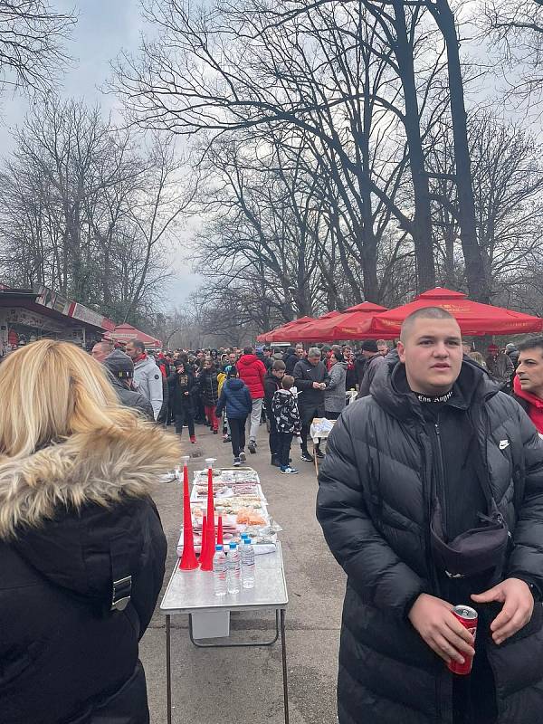 Utkání bulharské nejvyšší soutěže mezi CSKA Sofia - Lokomotiv Plovdiv