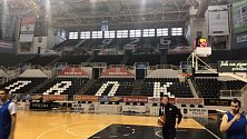 Dějiště zápasu basketbalové Ligy mistrů mezi Paok Soluň a BK Opava.