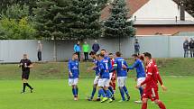 Dolní Benešov dal venku tři góly, přesto nebodoval. Foto: Petr Krömer