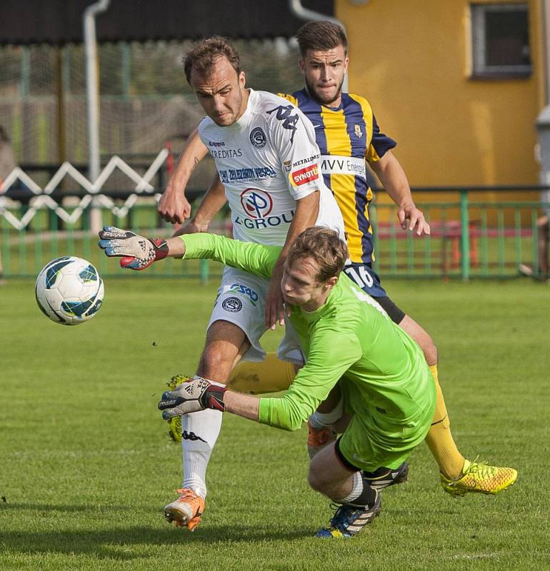 Slezský FC Opava B – 1. FC Slovácko B 1:2 (penaltový zákrok domácího golmana)