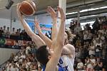 Sport basketbal NBL play-off čtvrtfinále 7. zápas Děčín - Opava