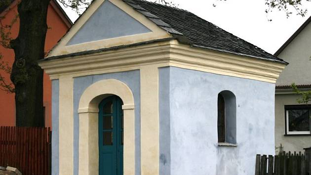Takto vypadá kaplička v Nových Těchanovicích poté, co prošla náročnou obnovou.