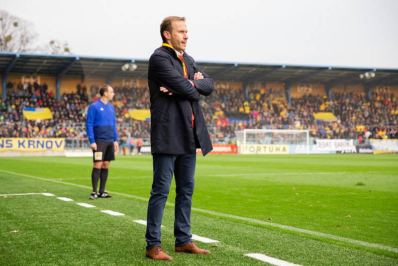 Zápas 15. kola fotbalové FORTUNA:LIGY mezi SFC Opava a FC Baník Ostrava.