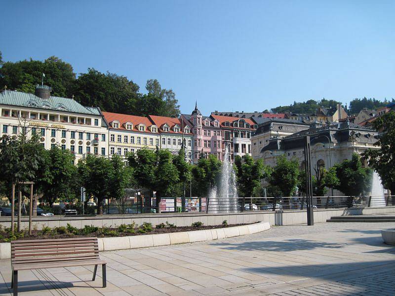 Fotografie pochází z jednoho nejkrásnějších měst České republiky - Karlových Varů.