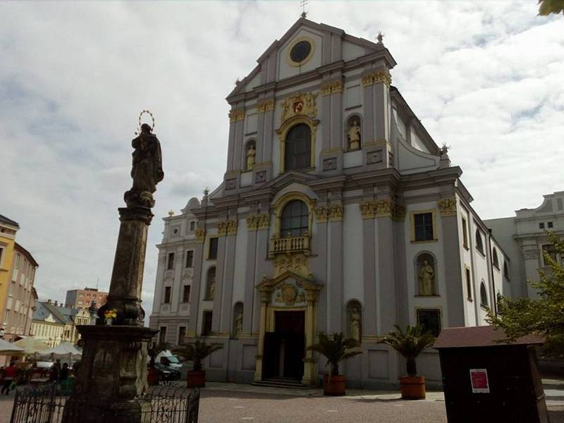 Kostele sv. Vojtěcha v Opavě.