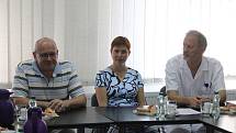 Kvůli nákaze liščí tasemnicí se v pátek konala ve Slezské nemocnici mimořádná tisková konference.
