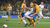 Utkání 15. kola první fotbalové ligy: SFC Opava - FC Baník Ostrava.