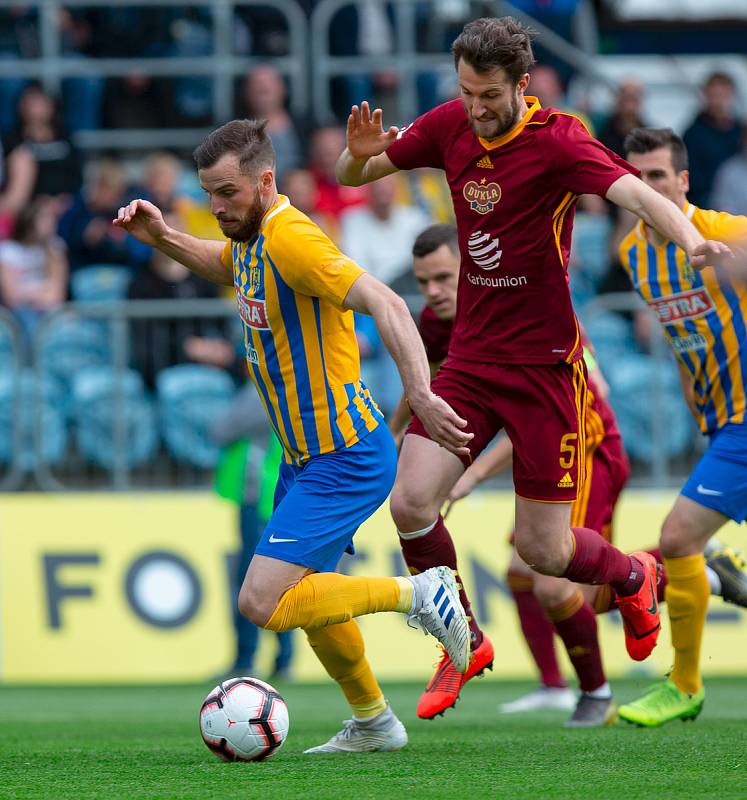 SFC Opava - Dukla Praha 3:2, sobota 11. května 2019.