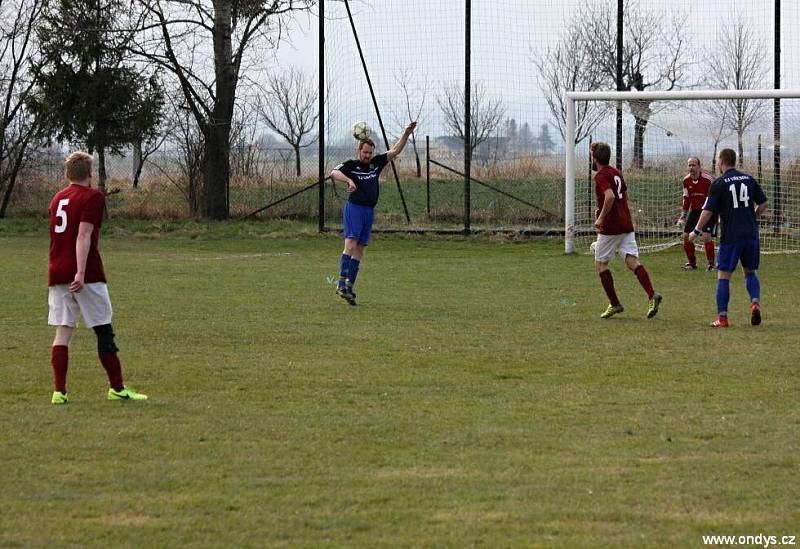 Březová - Vřesina 1:1, sobota 28. dubna 2018