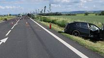 Nehoda se stala na silnici I/11 mezi částí Jaktař a Vlaštovičky.