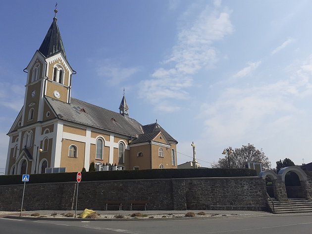 Kostel sv. Kateřiny Štěpánkovice.