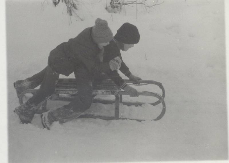 Zimní radovánky byly velkým potěšením především pro děti.