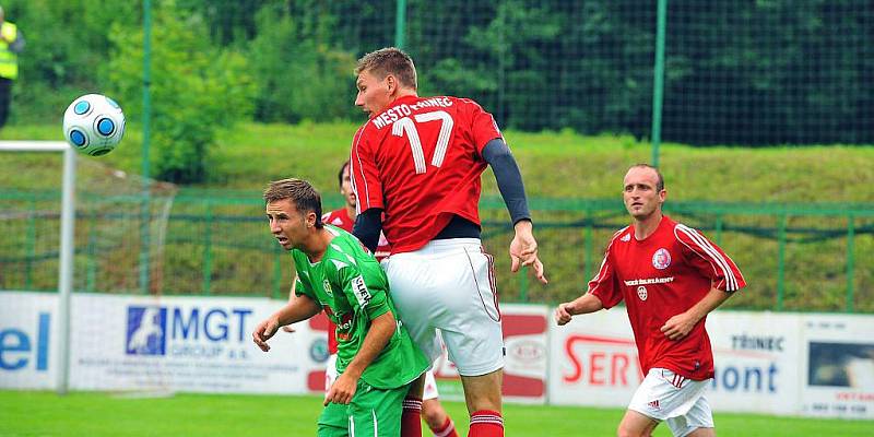 Fotbal Třinec - FC Hlučín 1:0