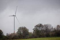 Větrná elektrárna v Oldřišově. Ilustrační foto.