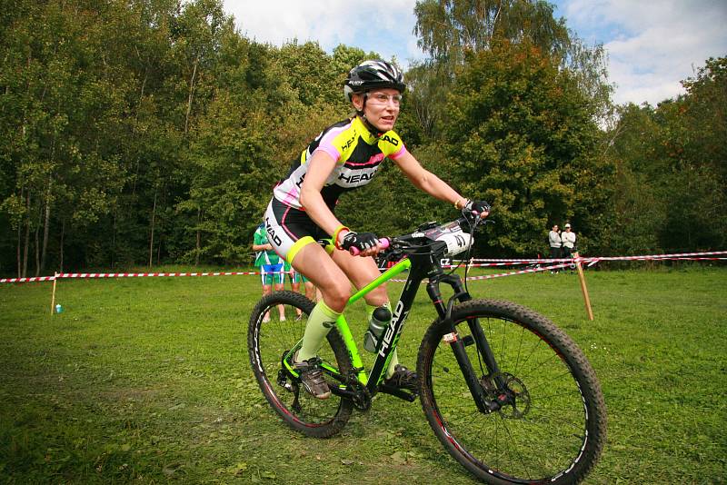 MTBcross 2017. Na Stříbrném jezeře se o víkendu nejvíce dařilo Skalickému.