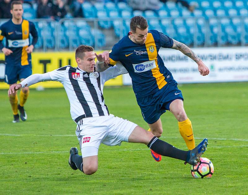 Slezský FC Opava – České Budějovice 2:1.