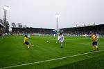 Opava - Zápas 13. kola fotbalové FORTUNA:LIGY mezi SFC Opava a 1. FK Příbram 27. října 2018. Stadion v městských sadech, Opava.