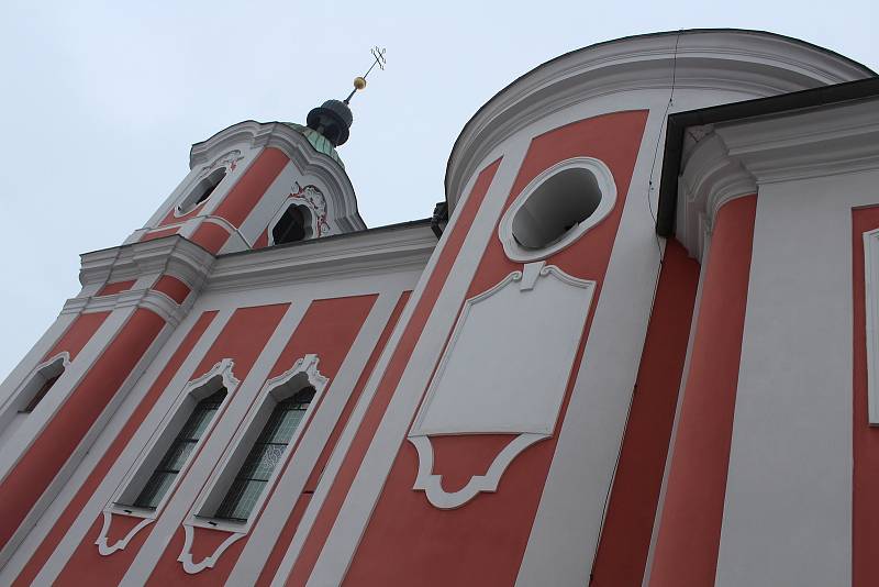 Kostel sv. Jana Křtitele.