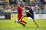 Zápas 22. kola Fortuna národní ligy mezi SFC Opava a FK Fotbal Třinec.