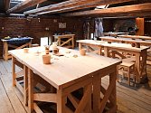 V areálu Davidova mlýna můžete navštívit i keramickou dílnu a vyrobit si zde třeba svůj první hrníček.