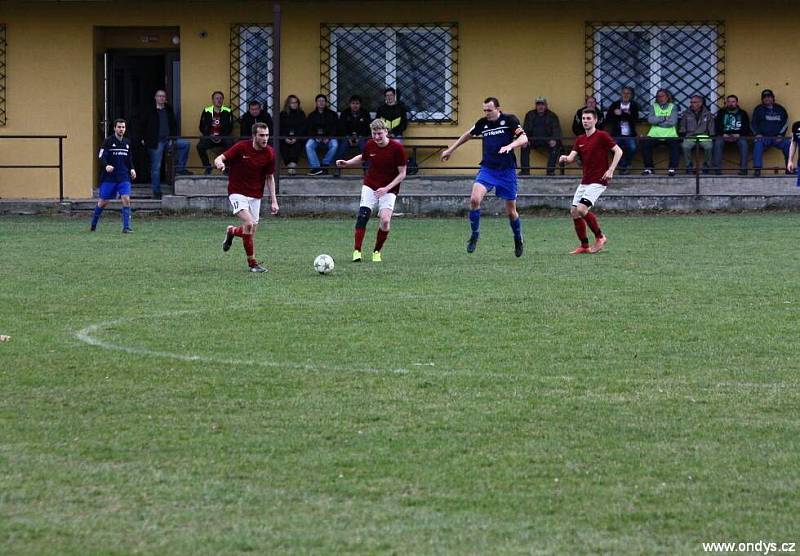 Březová - Vřesina 1:1, sobota 28. dubna 2018