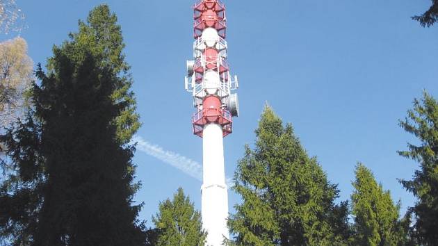 Vysílač v Hlubočci-Hůrce nyní nově slouží i pro šíření televizního signálu.