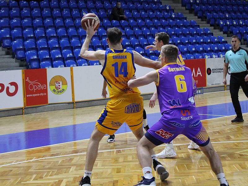 Basketbalisté Opavy vyhráli nad ústeckou Slunetou. Foto: Ondřej Ludvík