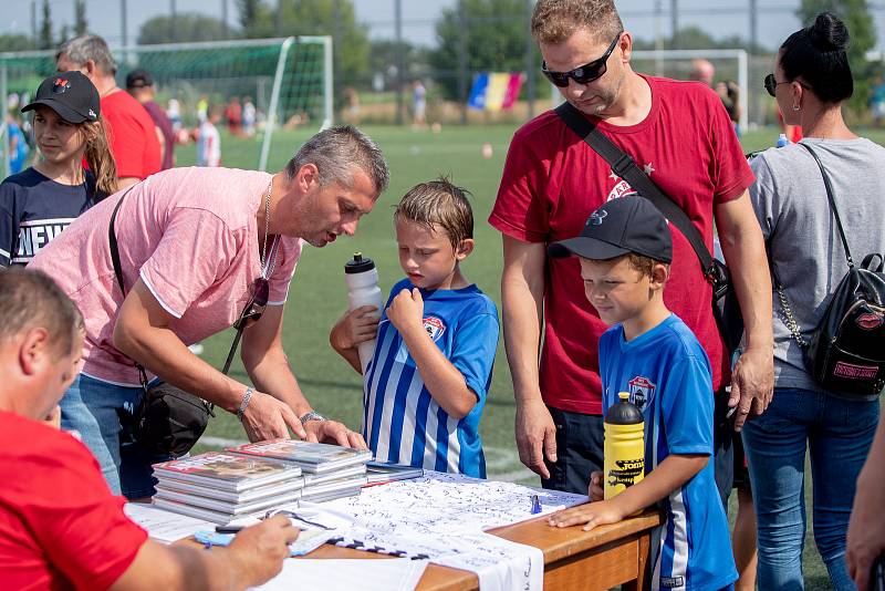 Dvoudenní mezinárodní fotbalový turnaj dětí ročníku 2011 a mladších Moravskoslezský Cup v Kravařích.