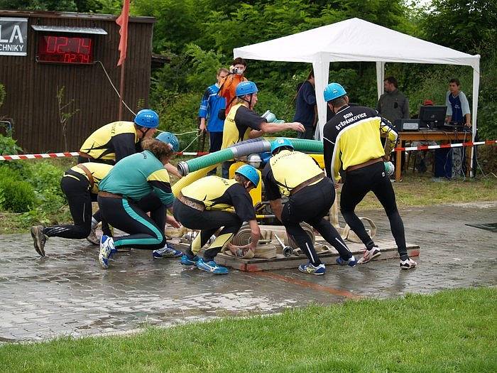 8. kolo Moravskoslezského poháru v požárním sportu v Sádku.