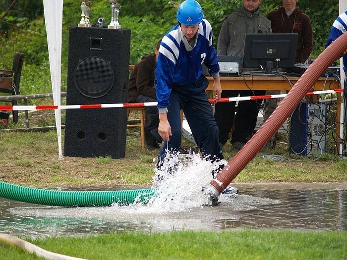 8. kolo Moravskoslezského poháru v požárním sportu v Sádku.