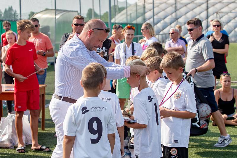 Dvoudenní mezinárodní fotbalový turnaj dětí ročníku 2011 a mladších Moravskoslezský Cup v Kravařích.