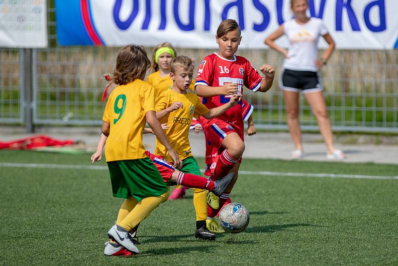 Dvoudenní mezinárodní fotbalový turnaj dětí ročníku 2011 a mladších Moravskoslezský Cup v Kravařích.