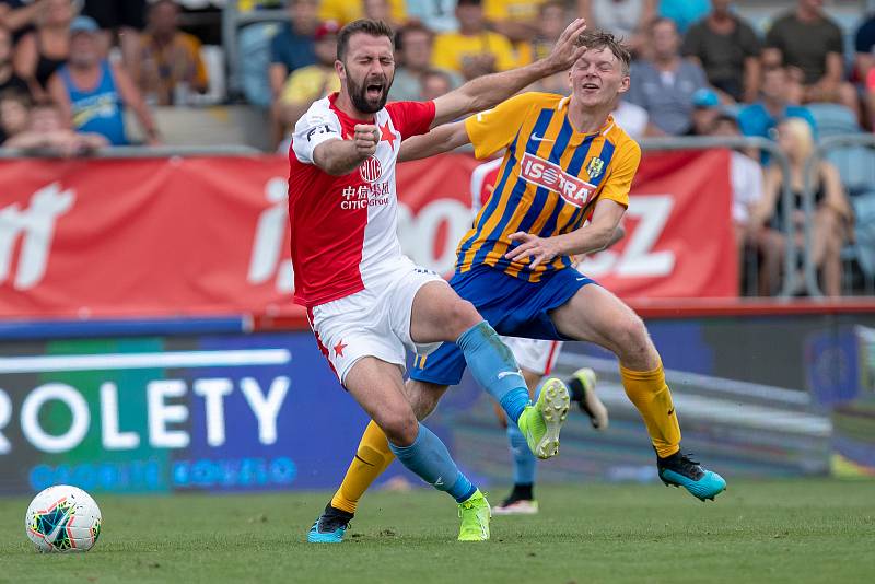 SFC Opava-Slavia Praha 1:1 (1. 9. 2019).