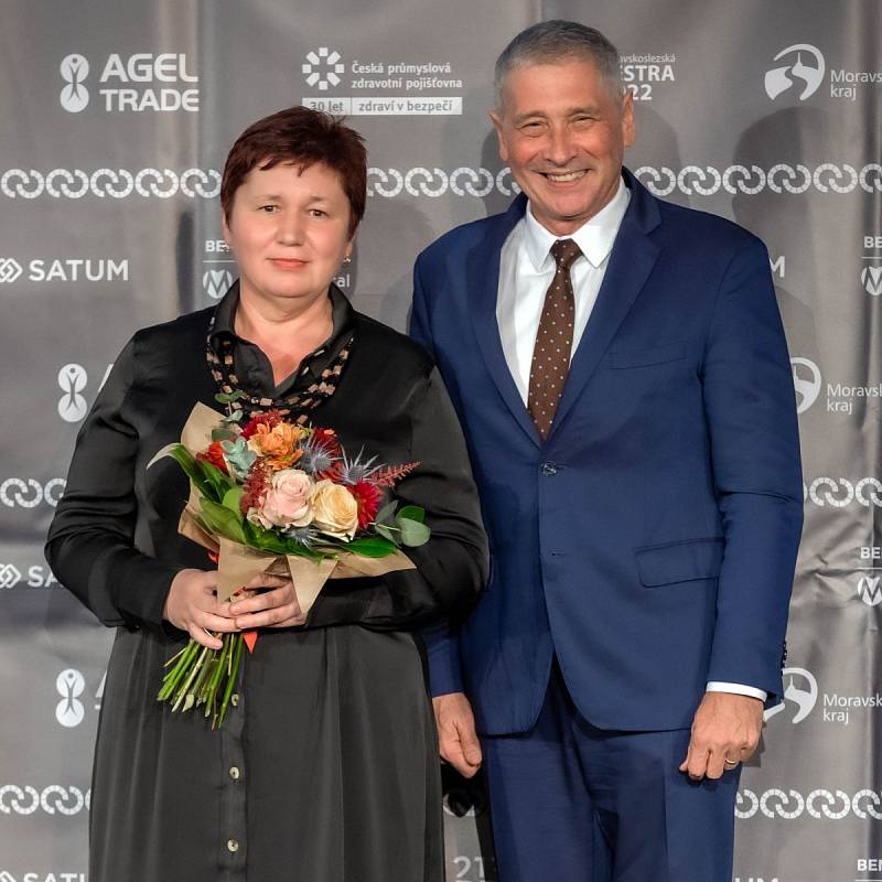 Oceněná zdravotní sestra Hana Komárková v kategorii paliativní a hospicová péče ze Slezské nemocnice Opava.