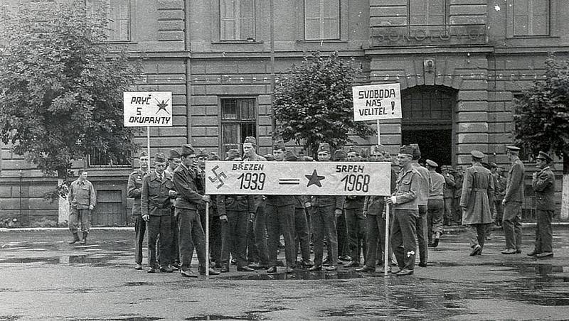 Opava před čtyřiceti lety.