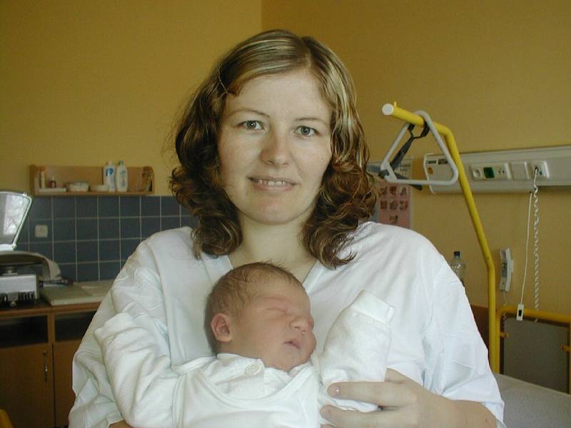 MAREK MLČOCH, 17. března 2008, Opava, váha 4,29 kg, míra 54 cm, maminka Olga Mlčochová.