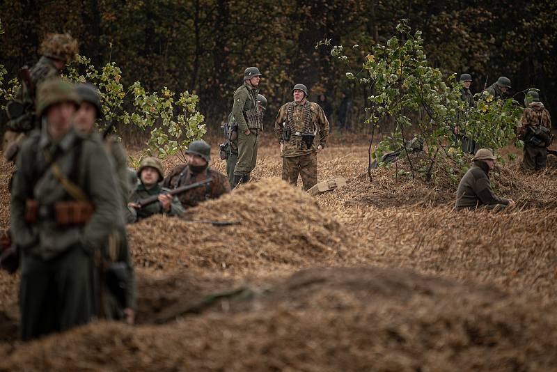 2. vojensko-historická ukázka "Osvobozovací boje na Ostravsku" , 22. října 2022, Hlučín-Darkovičky