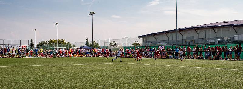 Dvoudenní mezinárodní fotbalový turnaj dětí ročníku 2011 a mladších Moravskoslezský Cup v Kravařích.