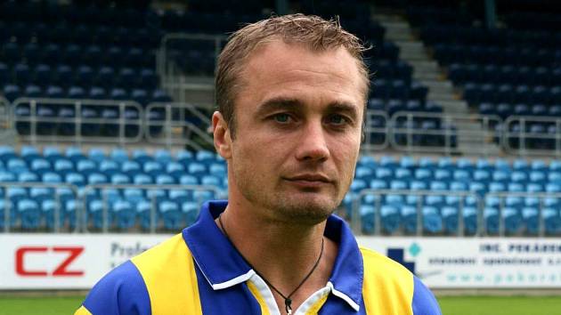 Kapitán Slezského FC Opava Jaroslav Kolínek.