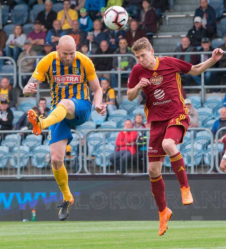 SFC Opava - Dukla Praha 3:2, sobota 11. května 2019.