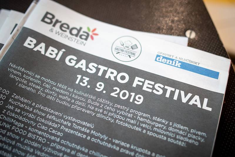 Babí gastrofestival v OC Bredě & Weinstein, 13. zaří 2019 v Opavě.